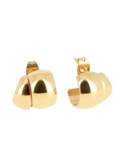 Boucles d'oreilles Zag Bijoux Pegasi acier doré