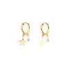 Boucles d'oreilles Zag Bijoux Lucky Star zirconium