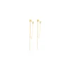 Boucles d'oreilles Zag Bijoux Anthem acier doré