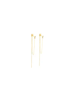 Boucles d'oreilles Zag Bijoux Anthem acier doré