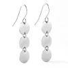 Boucles d'oreilles Zag Bijoux Cardin acier