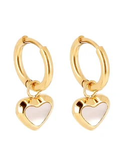 Boucles d'oreilles Zag Bijoux Cintra acier doré