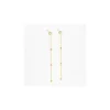 Boucles d'oreilles Zag Bijoux Soho acier doré