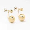 Boucles d'oreilles Zag Bijoux Harper acier doré