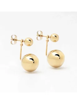Boucles d'oreilles Zag Bijoux Harper acier doré