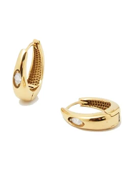 Boucles d'oreilles Zag Bijoux Marie acier oxydes