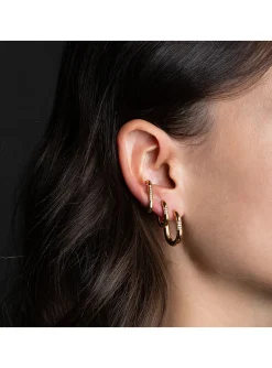 Boucles d'oreilles Zag Bijoux Johanna acier oxydes
