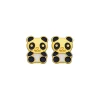 Boucles enfant Brillaxis pandas à vis