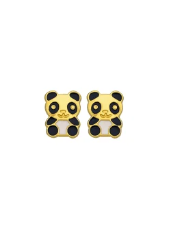 Boucles enfant Brillaxis pandas à vis