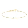 Bracelet Agatha Beloved argent doré 3 motifs oxydesmulticolores