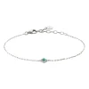 Bracelet Agatha Beloved argent fleur_x005f_x000D_oxydes de zircinium bleu