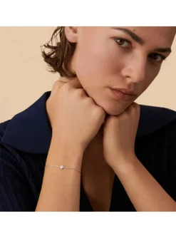 Bracelet Agatha Beloved argent fleur