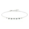 Bracelet Agatha Beloved pampilles fleurs oxydes_x005f_x000D_argent rhodié