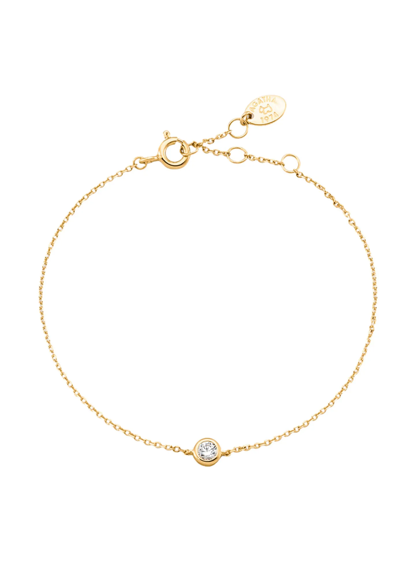 Bracelet Agatha Brillant doré