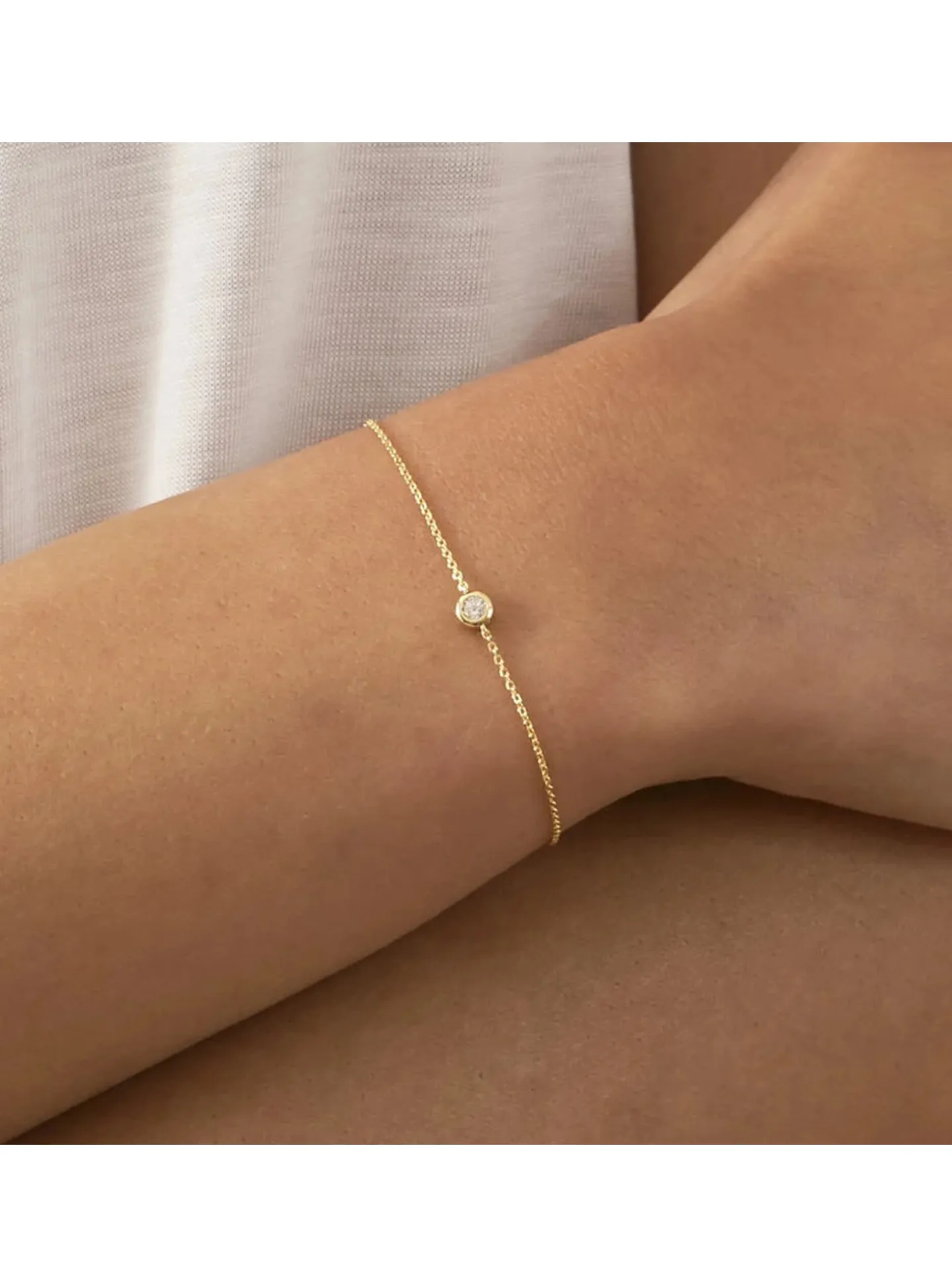 Bracelet Agatha Brillant doré