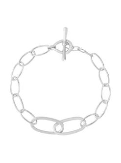 Bracelet Agatha Chain laiton argenté