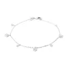Bracelet Brillaxis argent et pampilles oxyde de zirc
