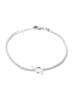 Bracelet Brillaxis argent et oxyde de zirconium