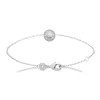 Bracelet Brillaxis argent pastille ronde empierrée