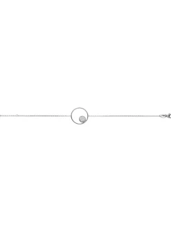 Bracelet Brillaxis argent rhodié empierré