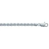 Bracelet Brillaxis argent maille corde