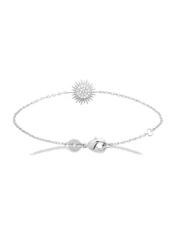 Bracelet Brillaxis argent soleil oxydes