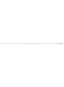 Bracelet Brillaxis argent rhodié trois oxydes_x005f_x000D_18 cm