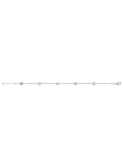Bracelet Brillaxis argent rhodié soleil