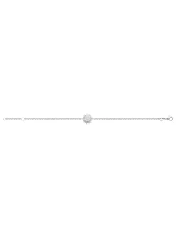 Bracelet Brillaxis argent soleil oxydes