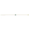 Bracelet Brillaxis aventurine verte_x005f_x000D_18 cm