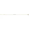 Bracelet Brillaxis barrette or jaune oxydes
