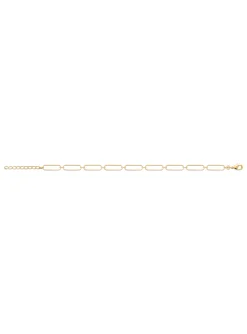 Bracelet Brillaxis chaîne plaqué or