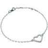 Bracelet Brillaxis coeur empierré