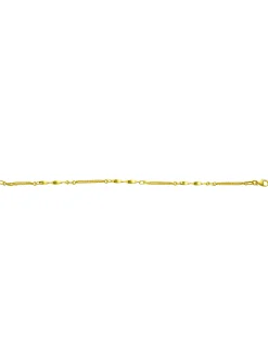 Bracelet Brillaxis deux rangs 3 motifs torsadés 18 K