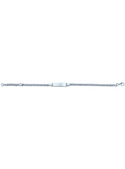 Bracelet Brillaxis identité enfant argent