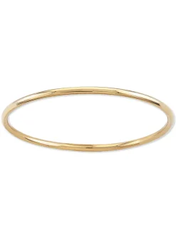 Bracelet Brillaxis jonc fil rond or jaune 18 carats