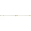 Bracelet Brillaxis junior or jaune 18 carats croix