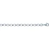Bracelet Brillaxis maille forçat 18cm