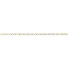 Bracelet Brillaxis maille motif infini or bicolore