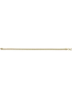 Bracelet Brillaxis maille Bismark or jaune 18 carats