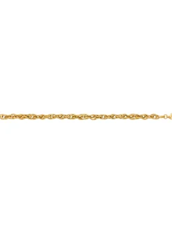 Bracelet Brillaxis maille forçat double lisse