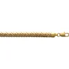 Bracelet Brillaxis maille anglaise plaqué or