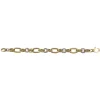 Bracelet Brillaxis maillons or bicolore