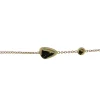 Bracelet Brillaxis or rose 18 carats