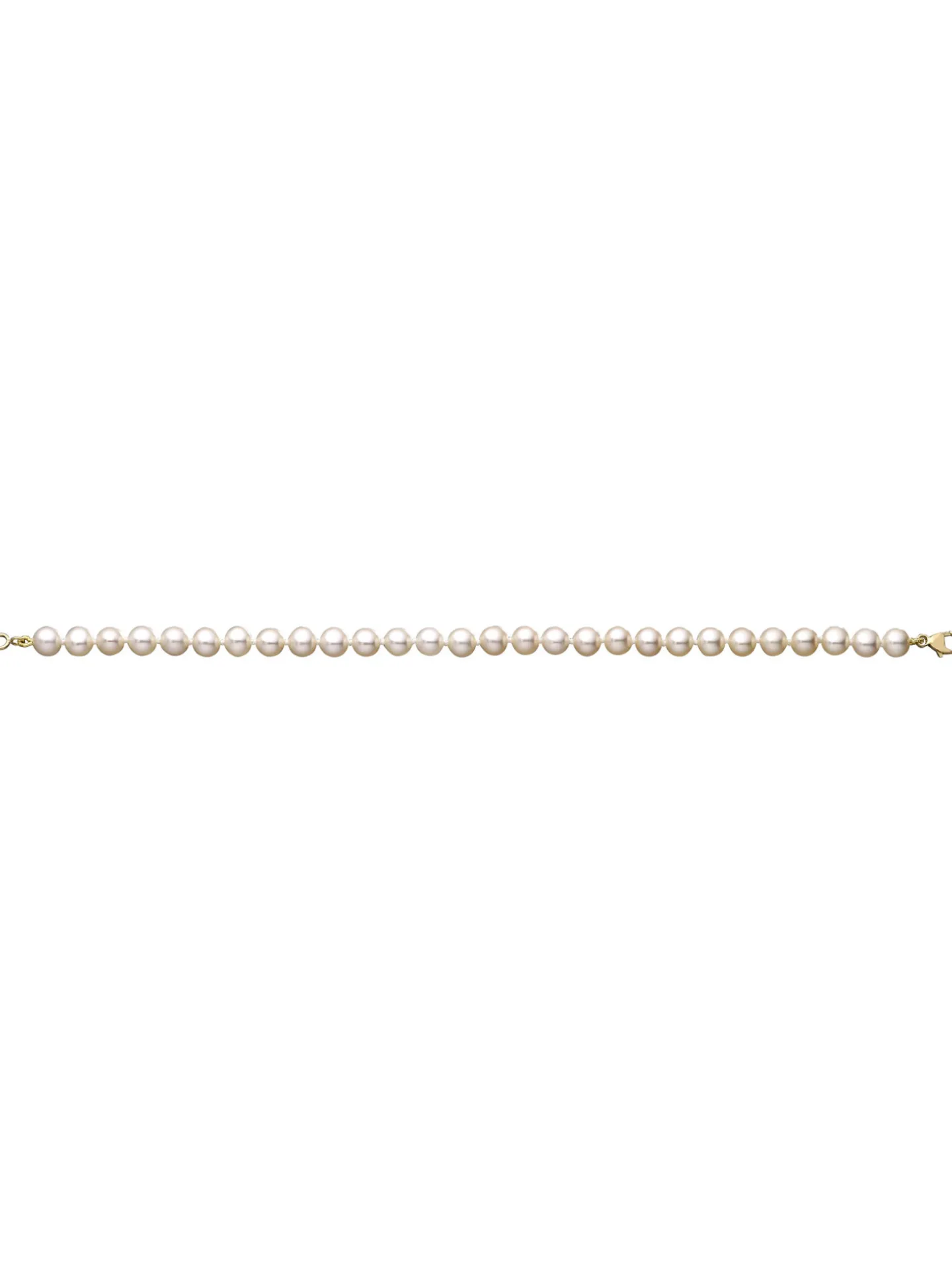Bracelet Brillaxis perle d'eau douce or jaune_x005f_x000D_18 carats