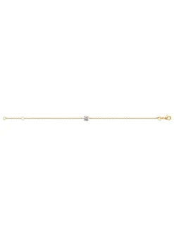 Bracelet Brillaxis solitaire oyde de zirconium 5 mm