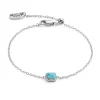 Bracelet Coeur De Lion Birthstone Décembre turquoise
