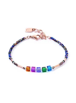 Bracelet Coeur De Lion Cube Story Minimalistic_x005f_x000D_Sparkling multicolore