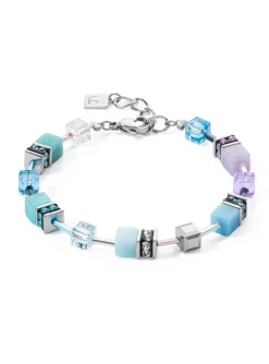 Bracelet Coeur de Lion Geocube Iconicaqua-lilas
