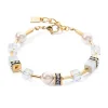 Bracelet Coeur de Lion GeoCUBE® Iconic Pearl Mix